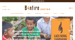 Desktop Screenshot of bonfirecoffee.com